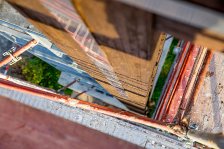 15.10.2024 Sanierung des Kreuzes vor der Kirche